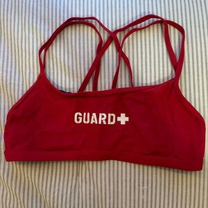 Lifeguard bikini top!